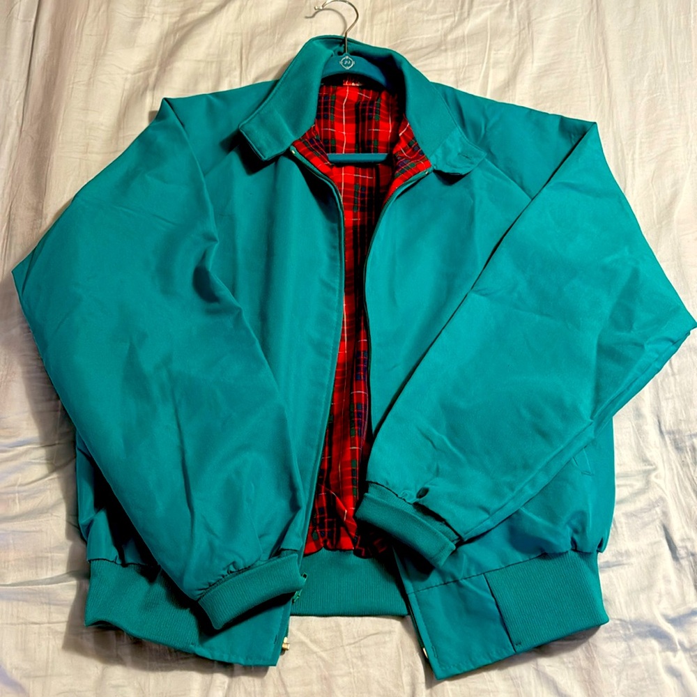 Teal jacket